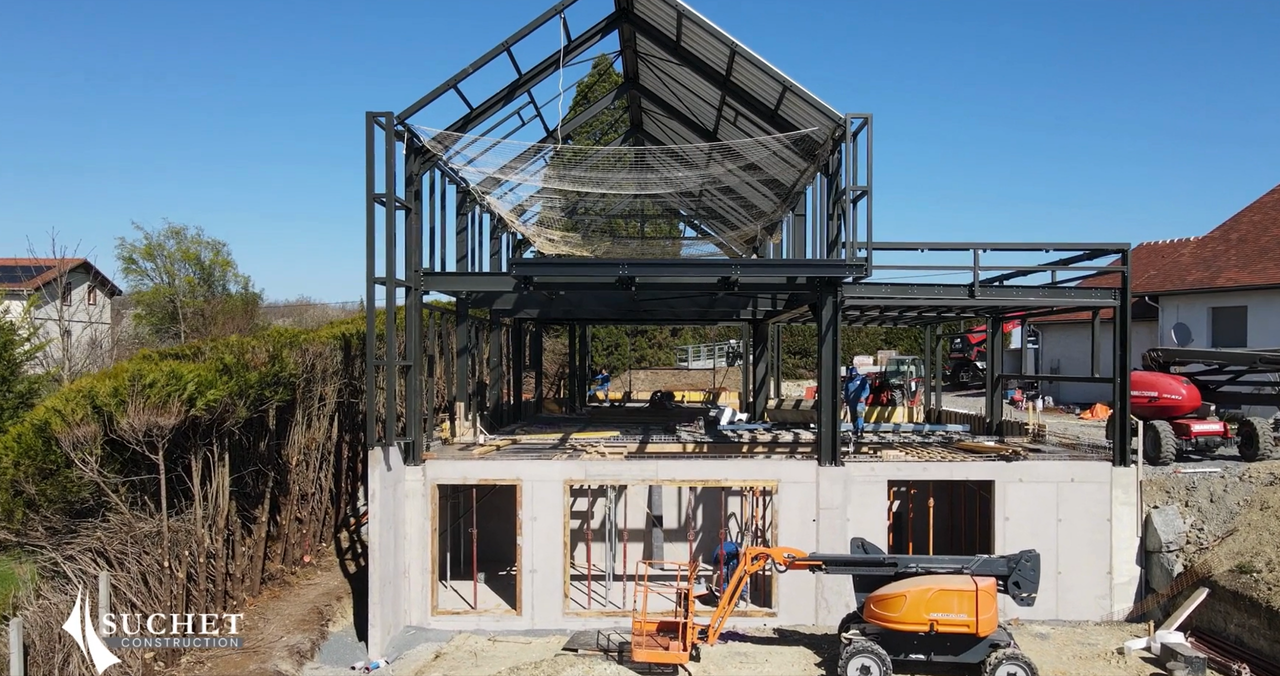 Construction et extension d’un bâtiment par Suchet Construction